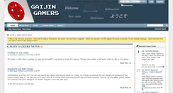 Desktop Screenshot of gaijingamers.com