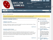 Tablet Screenshot of gaijingamers.com